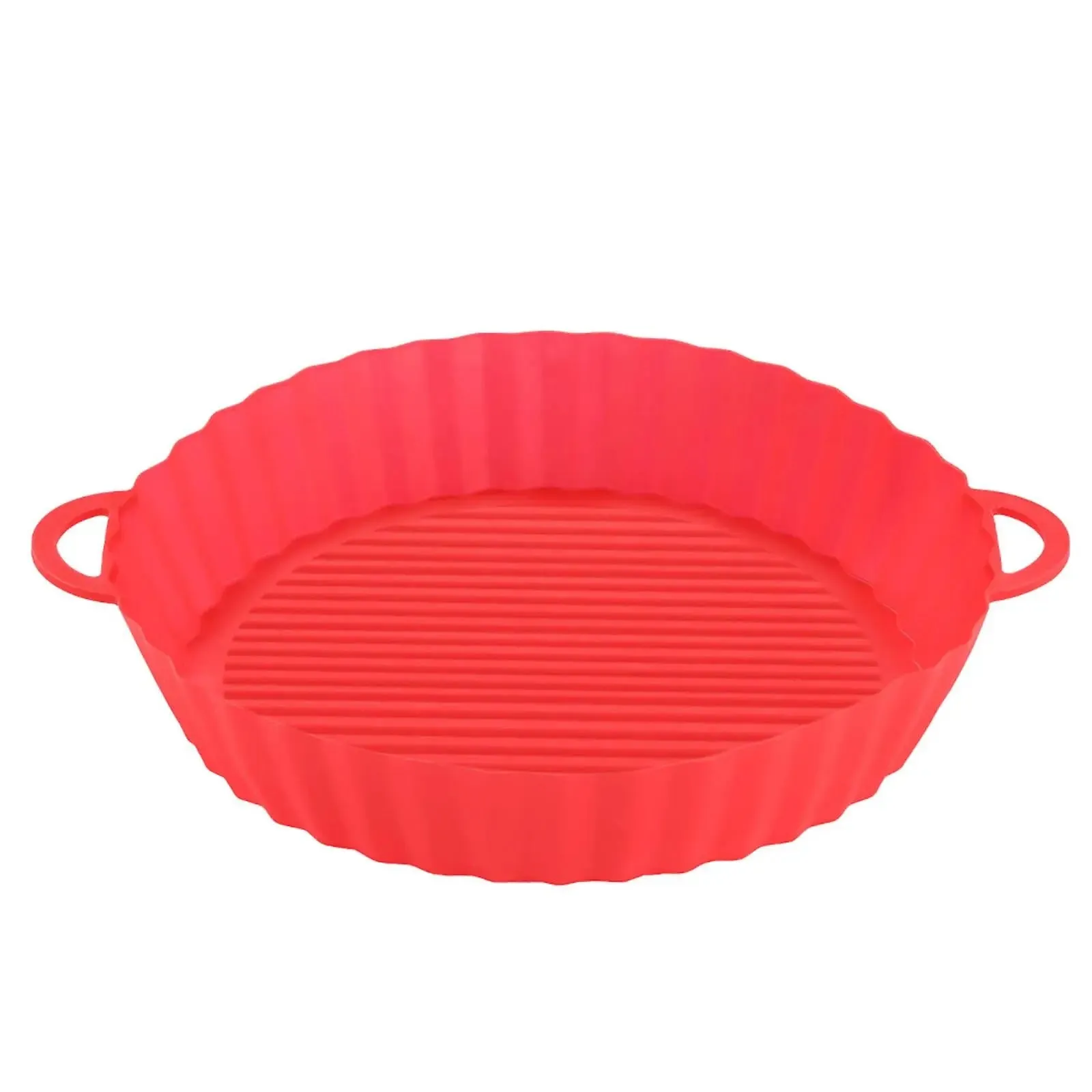 Reusable Air Fryer Mat Silicone Liner Non Stick Silicone Baking Pan Sustainable Silicone Pot Basket