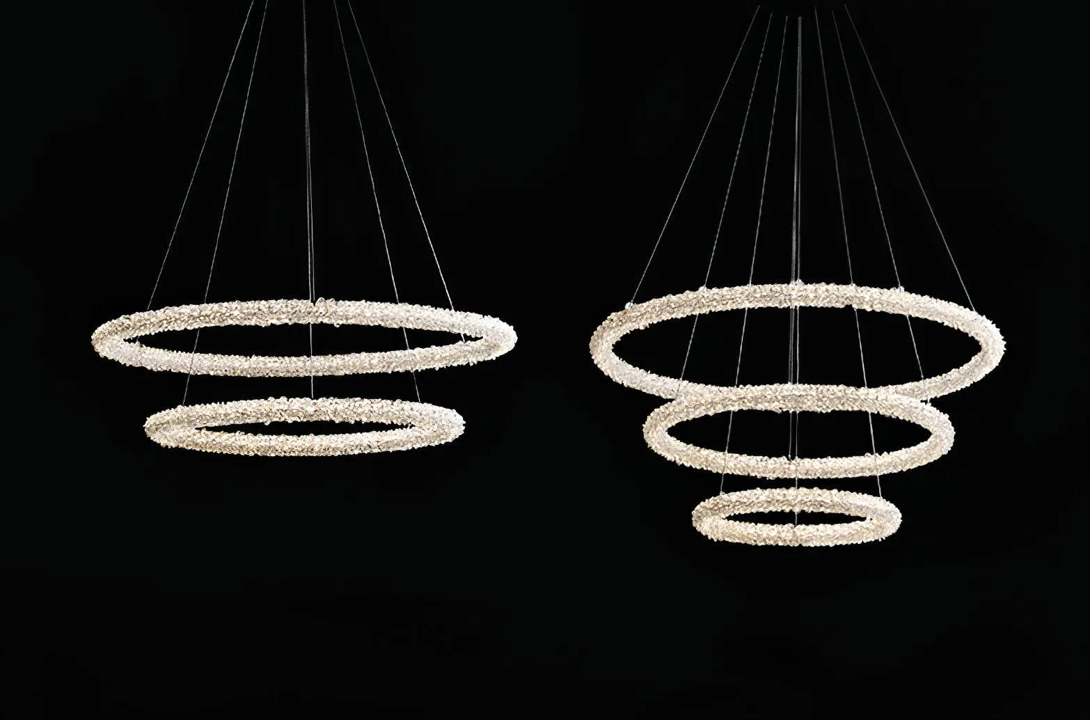 Ring Crystal Chandeliers