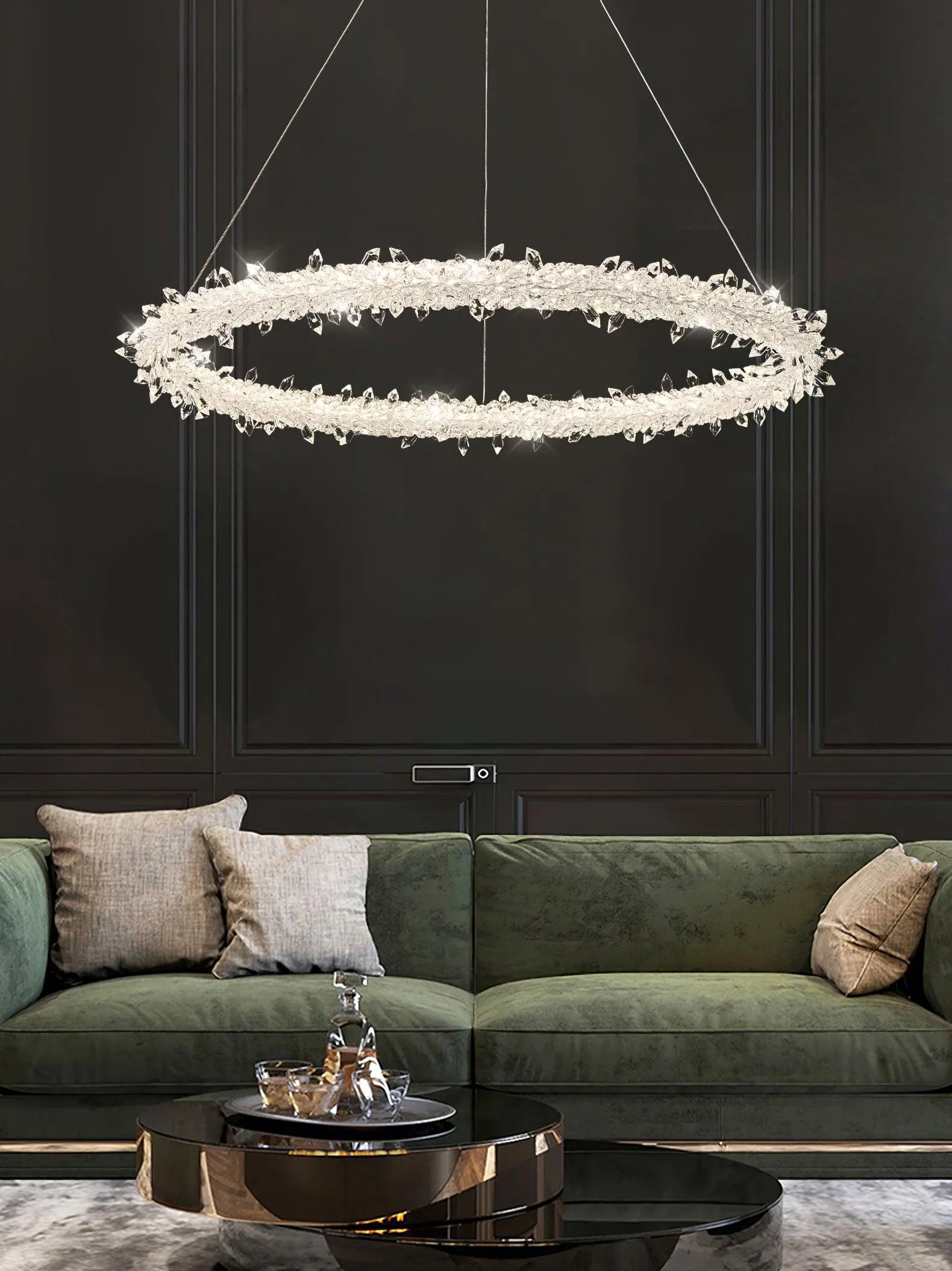 Ring Crystal Chandeliers