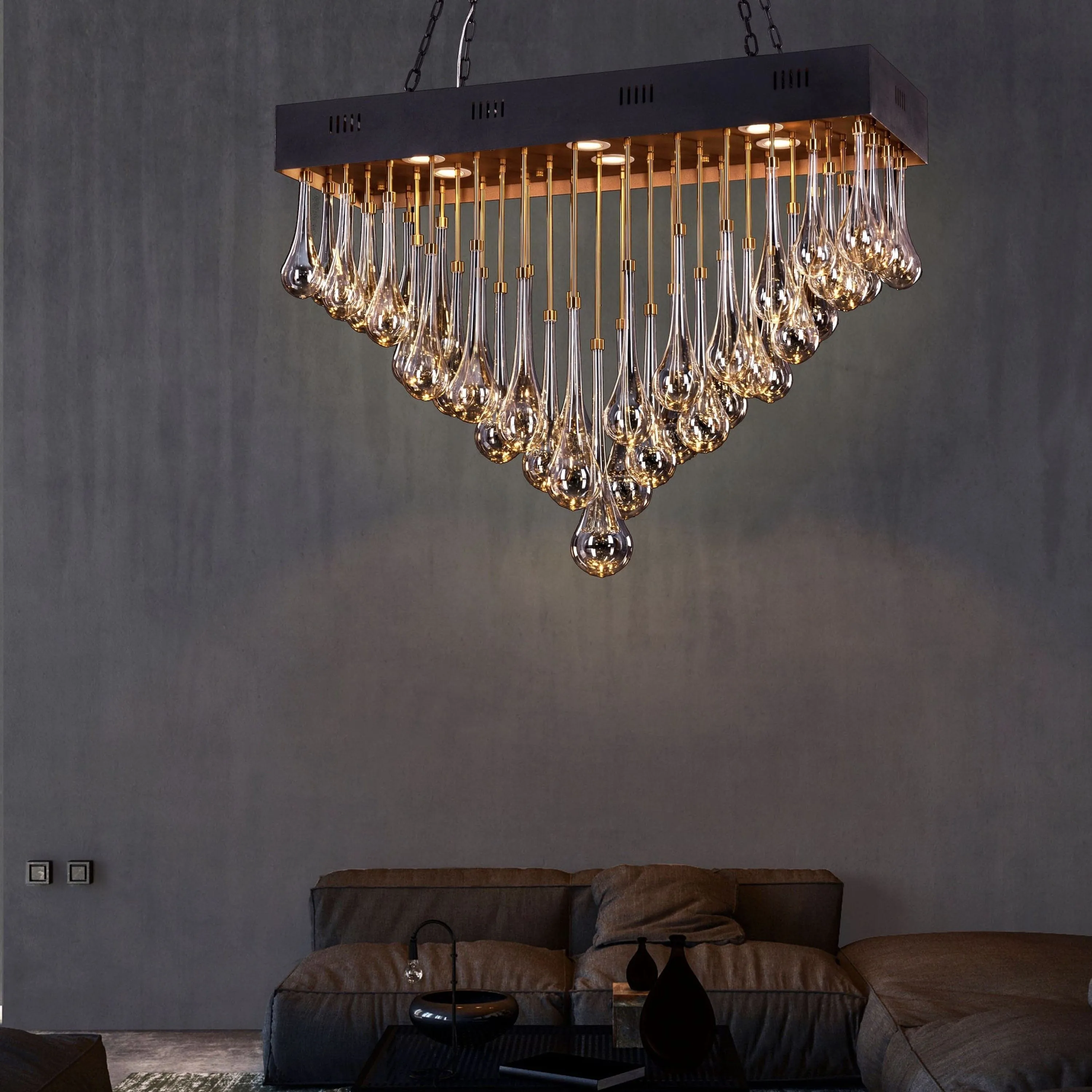 Royale Espresso Dining Chandelier