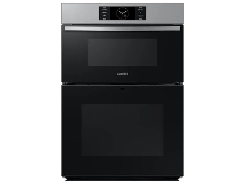 Samsung NQ70CG700DSRAA Bespoke 30" Microwave Combination Wall Oven with with Flex Duo™ in Stainless Steel