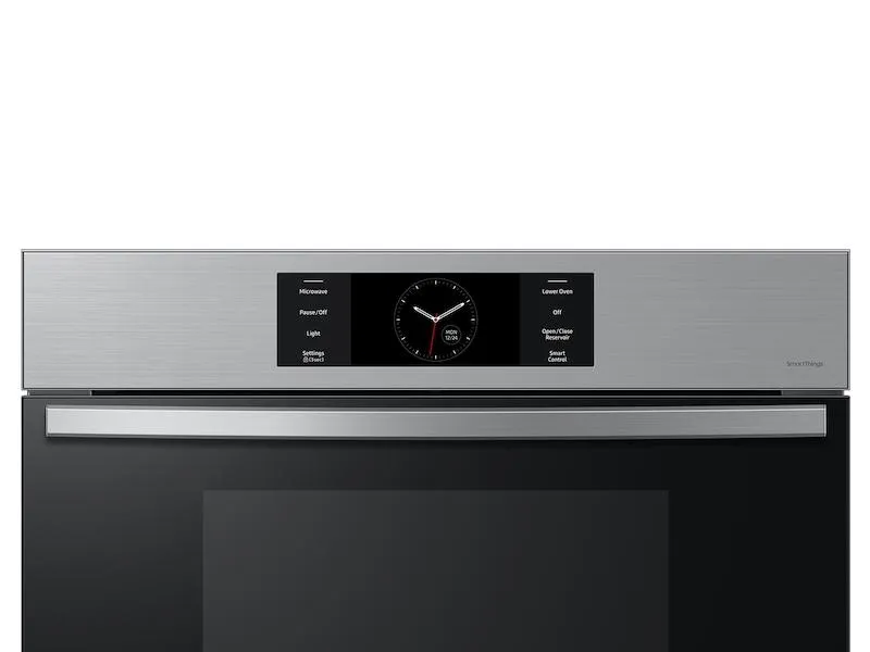 Samsung NQ70CG700DSRAA Bespoke 30" Microwave Combination Wall Oven with with Flex Duo™ in Stainless Steel