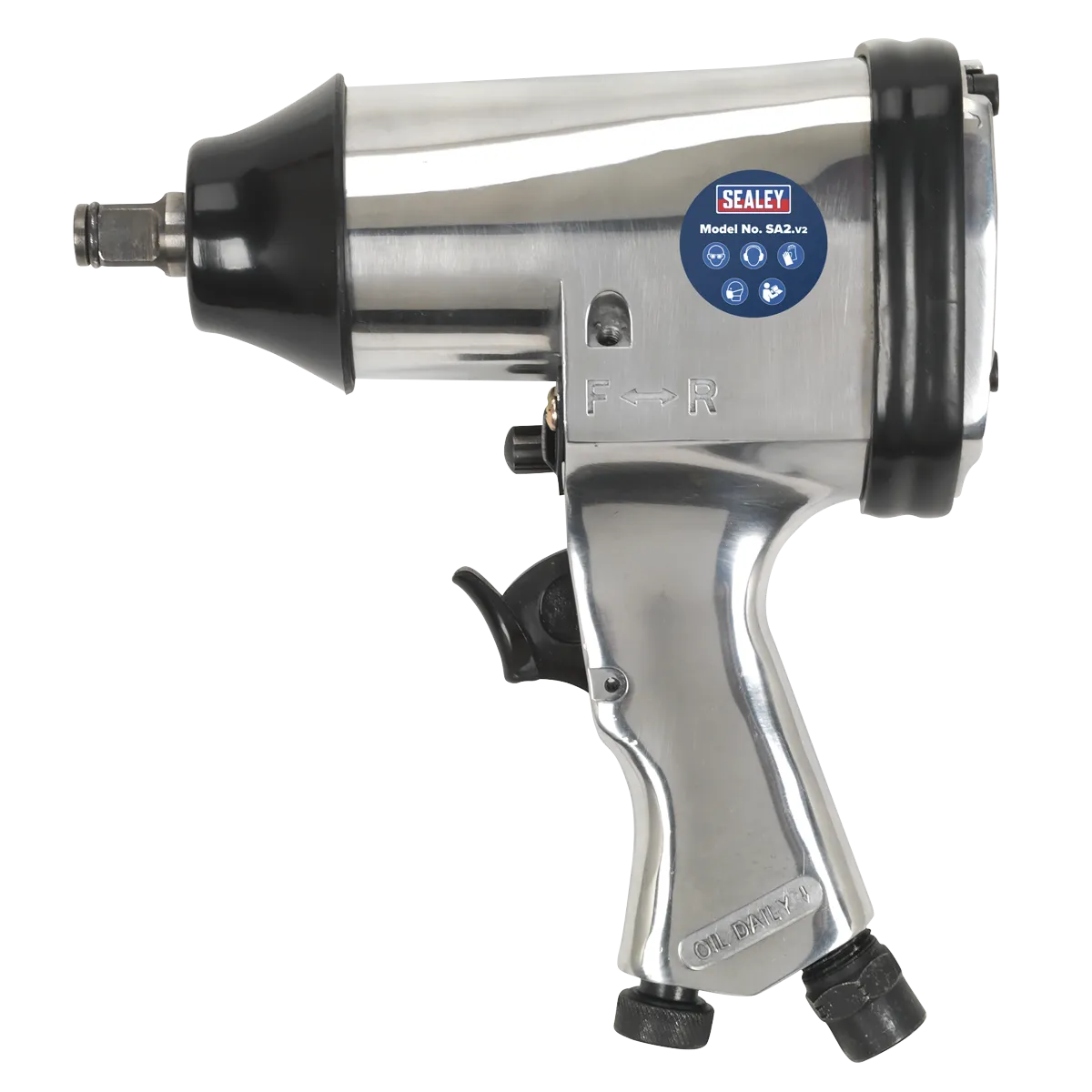 Sealey Air Impact Wrench 1/2" Square Drive SA2