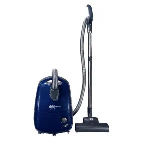 SEBO AIRBELT E2 Turbo Vacuum Dark Blue with Parquet Brush and Turbo Head 91620AM