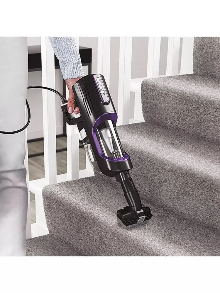 Shark Anti Hair Wrap Corded Stick Vacuum Cleaner with Flexology Purple HZ500UK