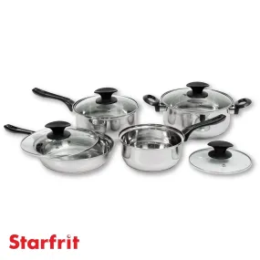 Starfrit - 8 Piece Stainless Steel Cookware Set