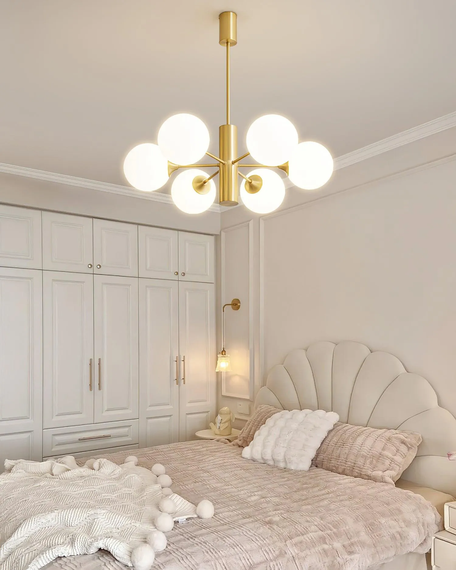 Stella Brass Chandelier