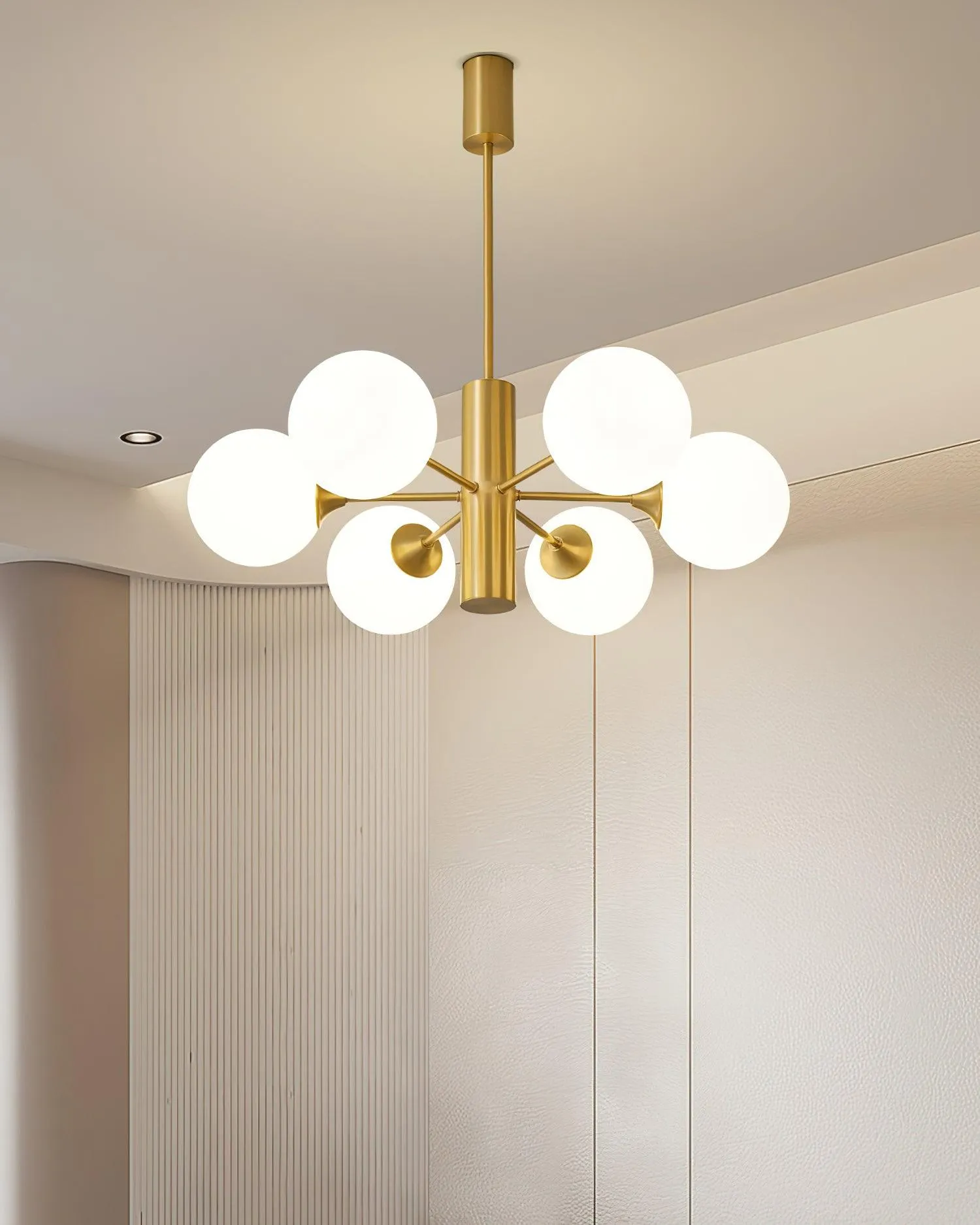 Stella Brass Chandelier