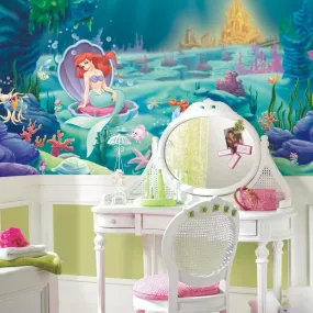 The Little Mermaid XL Spray and Stick Wallpaper Mural