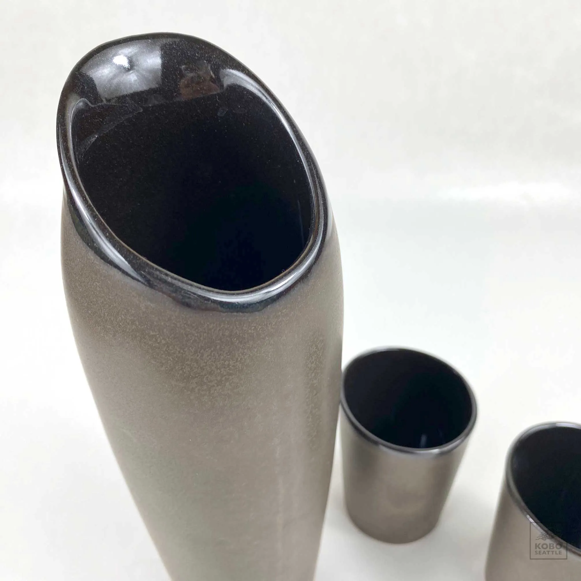 Three-Piece Ceramic Sake Set