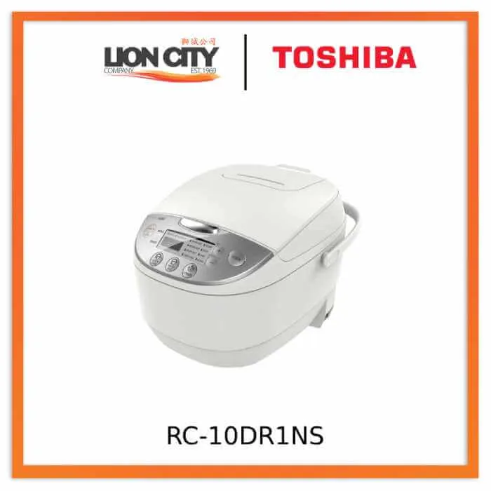 Toshiba RC-10DR1NS 1.0L  Digital Rice Cooker - White