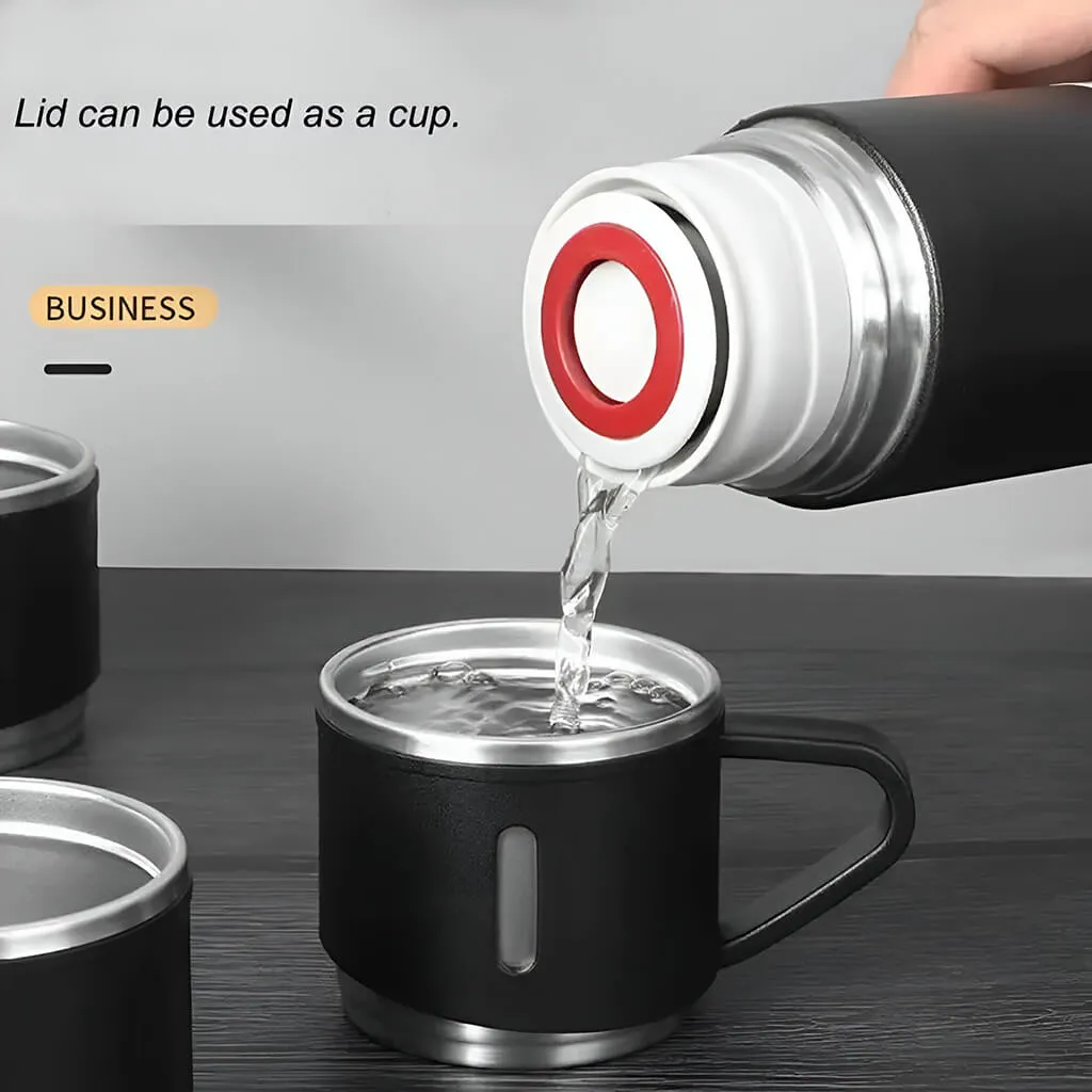 Vaccum Flask With Cups