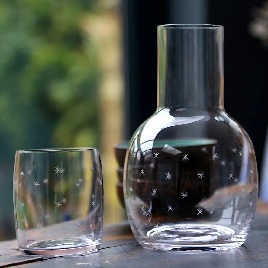 Vintage Style Carafe and Glass Set - Four Styles