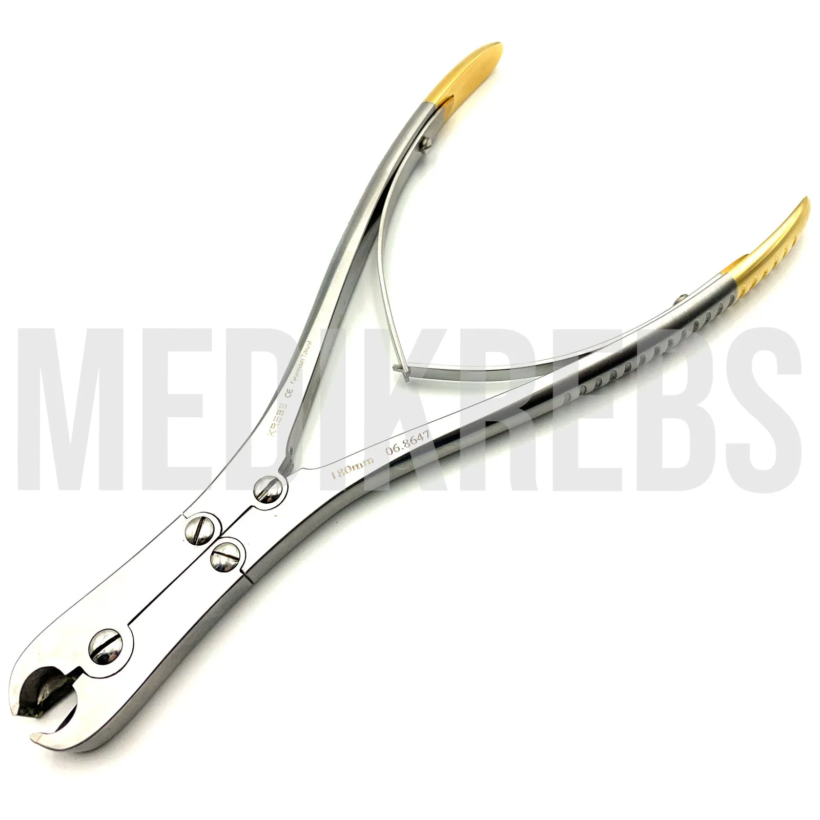 Wire Cutting Pliers - Front and Lateral Cut w/ Tungsten Carbide 20 cm