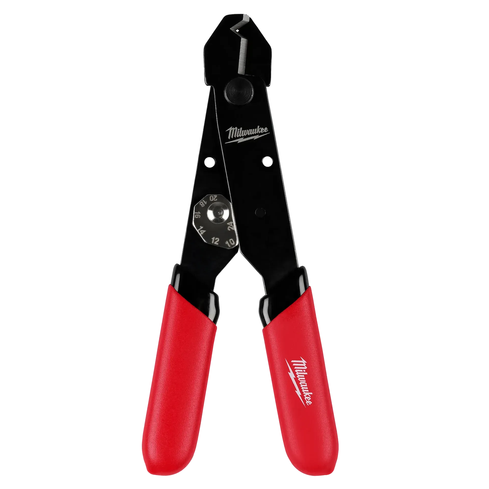 Wire Stripper & Cutter - Milwaukee 10-24 AWG Adjustable Compact Wire Stripper & Cutter, 48-22-3040