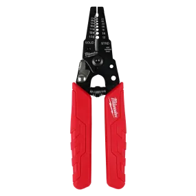 Wire Stripper & Cutter - Milwaukee 10-24 AWG Compact Comfort Grip Wire Stripper & Cutter, 48-22-3044