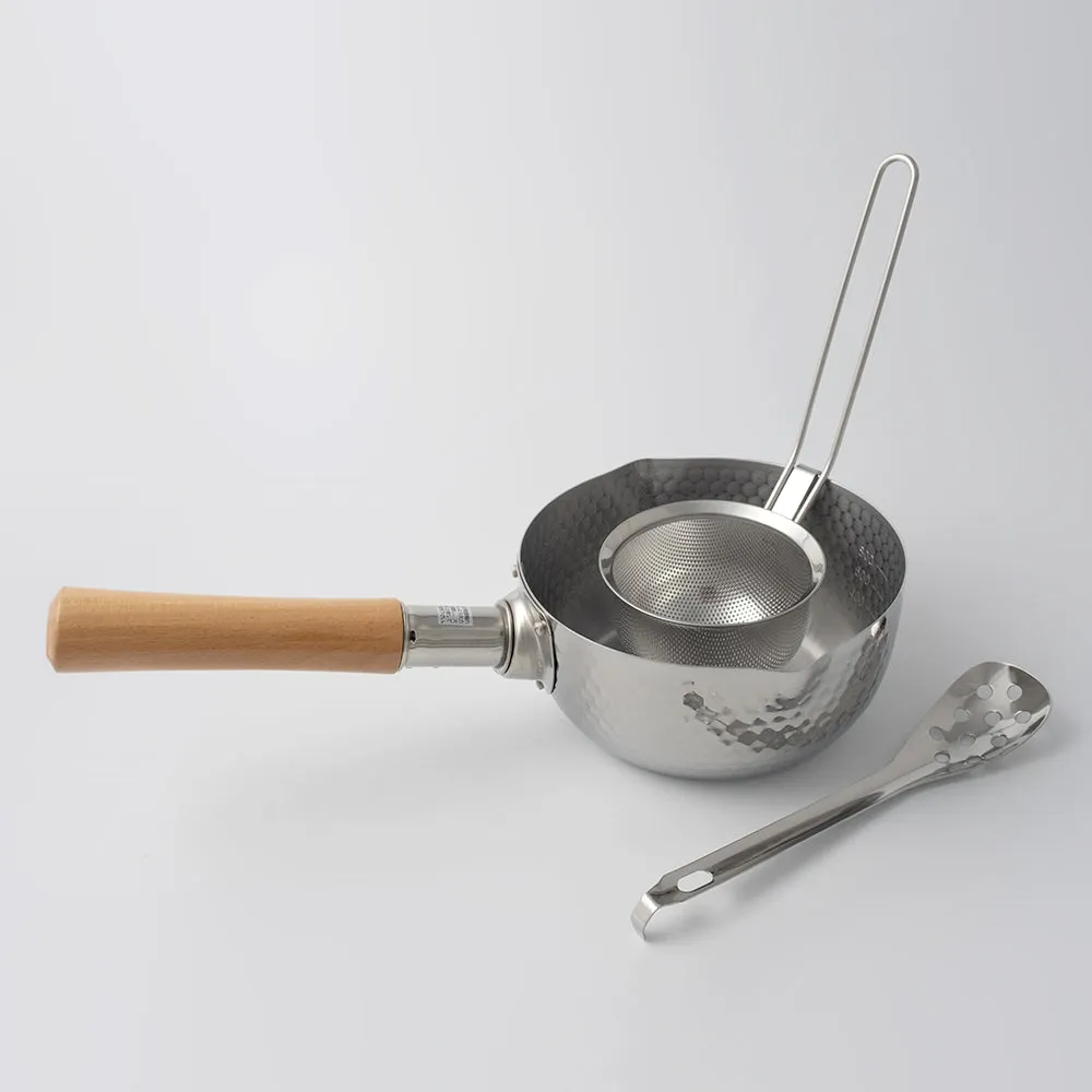 Yukihira Saucepan & Miso Strainer