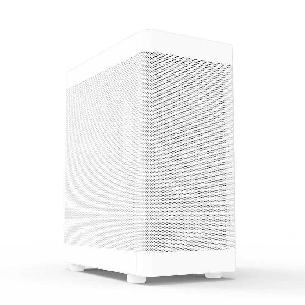 Zalman i4 Airflow ATX Mid-Tower All-Mesh PC Case w/ 6 x Fans Pre-installed - White